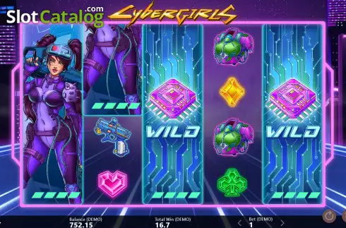 Οθόνη8. Cybergirls Κουλοχέρης