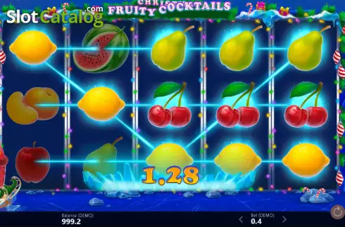 Οθόνη3. Christmas Fruity Cocktails Κουλοχέρης 