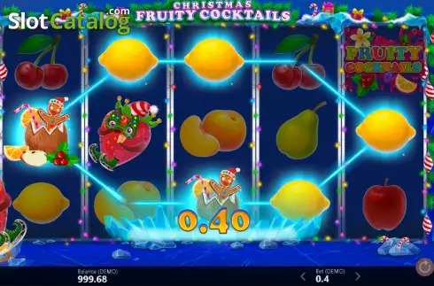 Οθόνη4. Christmas Fruity Cocktails Κουλοχέρης 