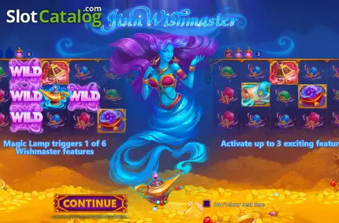 Οθόνη2. Jinn Wishmaster Κουλοχέρης 