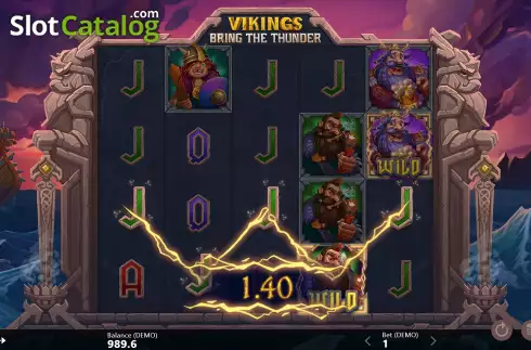 Οθόνη5. Vikings Bring The Thunder Κουλοχέρης