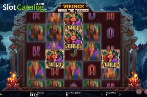 Οθόνη9. Vikings Bring The Thunder Κουλοχέρης