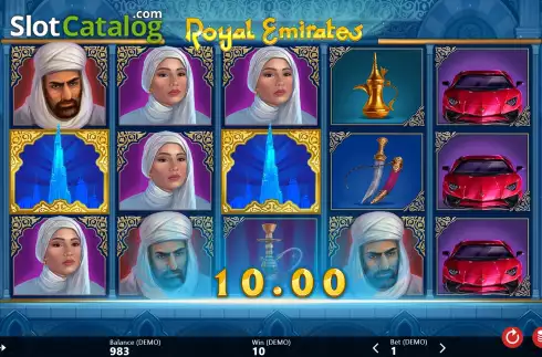 Οθόνη3. Royal Emirates Κουλοχέρης