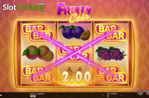 Οθόνη4. Fruity Coin Κουλοχέρης