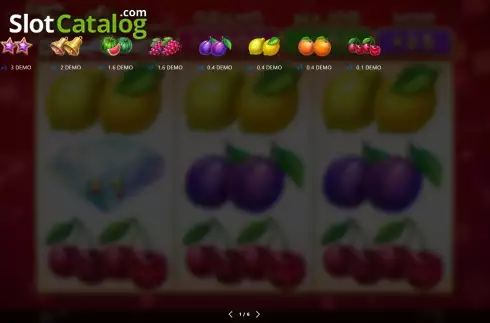 Οθόνη5. Fruity Diamonds Hold and Spin Κουλοχέρης