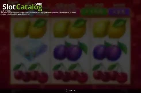 Οθόνη6. Fruity Diamonds Hold and Spin Κουλοχέρης