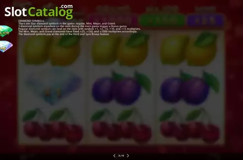 Οθόνη7. Fruity Diamonds Hold and Spin Κουλοχέρης