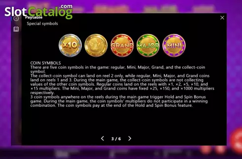 Οθόνη8. Hit Coins Hold and Spin Κουλοχέρης