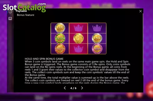 Οθόνη9. Hit Coins Hold and Spin Κουλοχέρης