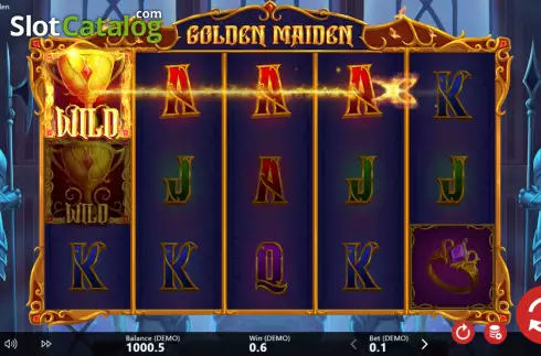 Οθόνη3. Golden Maiden Κουλοχέρης