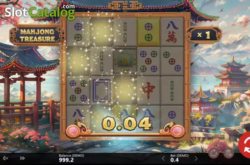 Οθόνη3. Mahjong Treasure Κουλοχέρης