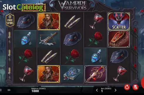 Οθόνη2. Vampire Survivors Κουλοχέρης