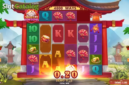 Οθόνη3. Neko Cat Fortune Κουλοχέρης