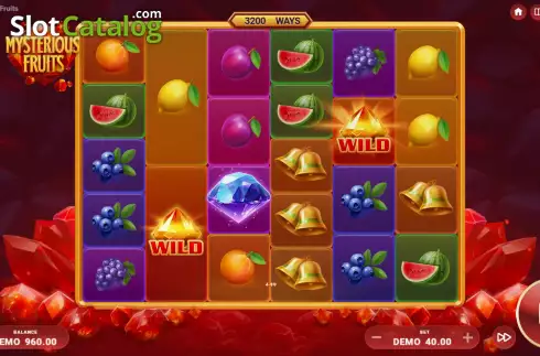 Οθόνη3. Mysterious Fruits Κουλοχέρης