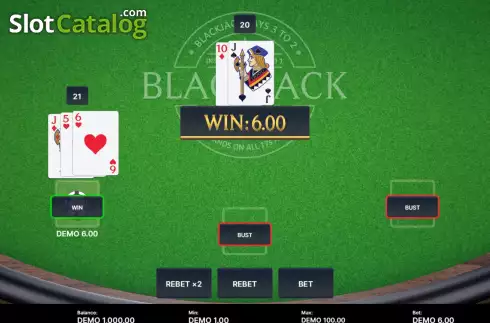 Οθόνη3. Blackjack Deluxe BB Κουλοχέρης