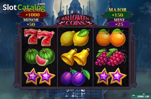 Οθόνη2. Halloween Coins Hold and Spin Κουλοχέρης