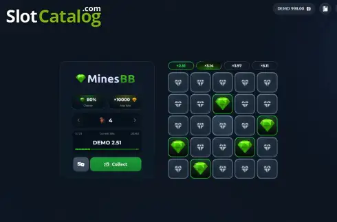 Οθόνη4. Mines BB Κουλοχέρης