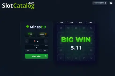 Οθόνη6. Mines BB Κουλοχέρης