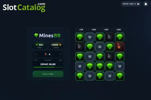 Οθόνη8. Mines BB Κουλοχέρης