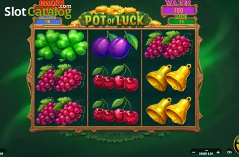 Οθόνη2. Pot of Luck Hold and Spin Κουλοχέρης