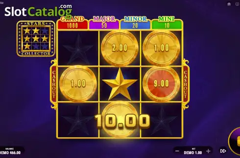 Οθόνη3. Stars Collector Κουλοχέρης