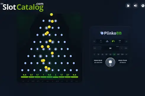 Οθόνη3. Plinko BB Κουλοχέρης