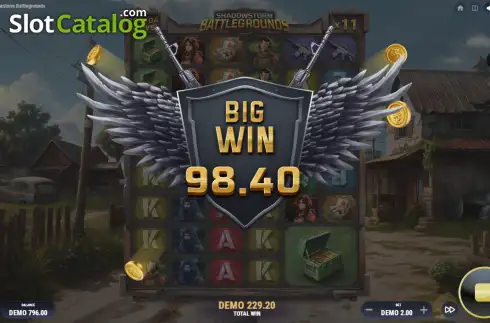 Οθόνη3. Shadowstorm Battlegrounds Κουλοχέρης