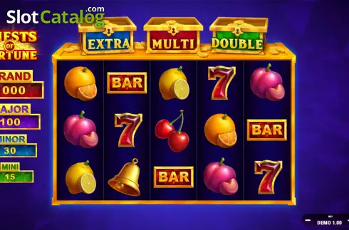 Οθόνη2. Chests of Fortune Κουλοχέρης 