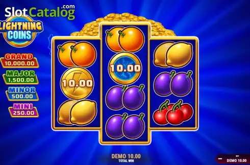 Οθόνη3. Lightning Coins Hold and Spin Κουλοχέρης 