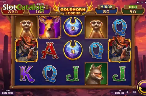 Οθόνη2. Goldhorn Legend Κουλοχέρης 