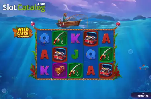 Οθόνη2. Wild Catch Bonanza Κουλοχέρης