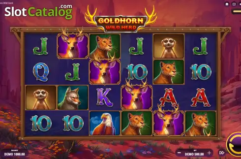 Οθόνη2. Goldhorn Wild Herd Κουλοχέρης
