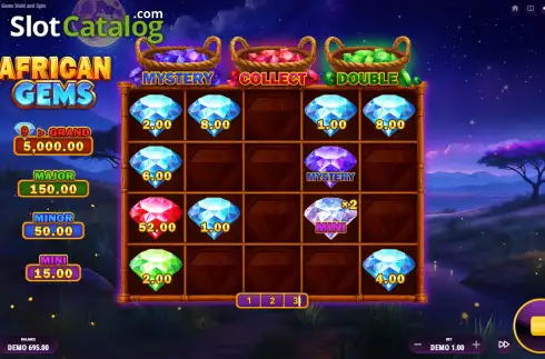 Οθόνη3. African Gems Κουλοχέρης