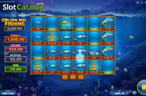 Οθόνη3. Golden Reel Fishing: Black Sea Κουλοχέρης