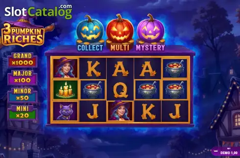 Οθόνη2. 3 Pumpkin Riches Κουλοχέρης