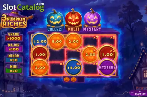 Οθόνη3. 3 Pumpkin Riches Κουλοχέρης
