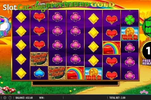 Οθόνη6. Rainbow Riches Leprechauns Gold Κουλοχέρης