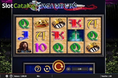 Οθόνη2. Excalibur's Choice Κουλοχέρης