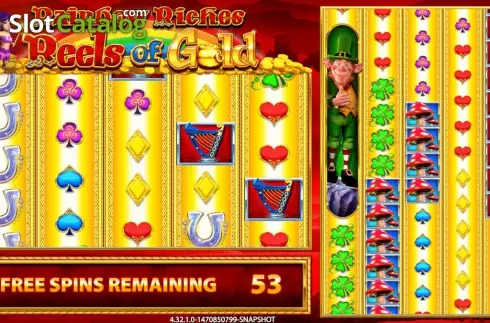 Οθόνη7. Rainbow Riches Reels of Gold Κουλοχέρης
