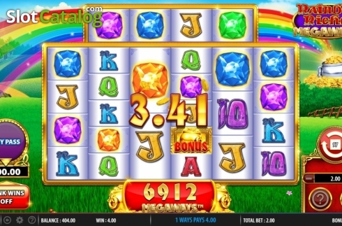 Οθόνη3. Rainbow Riches Megaways Κουλοχέρης