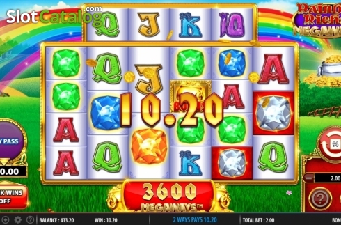 Οθόνη4. Rainbow Riches Megaways Κουλοχέρης