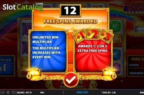 Οθόνη6. Rainbow Riches Megaways Κουλοχέρης