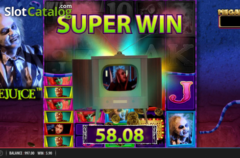 Οθόνη8. Beetlejuice Megaways Κουλοχέρης 