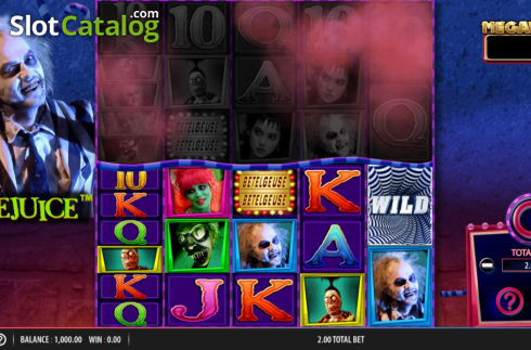 Οθόνη3. Beetlejuice Megaways Κουλοχέρης 
