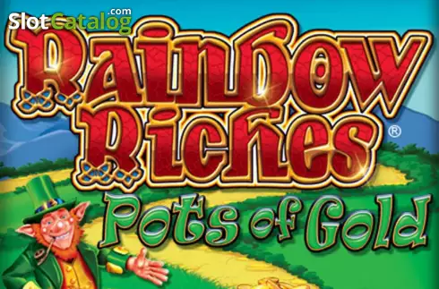 Rainbow Riches Pots of Gold Λογότυπο Rainbow Riches Pots of Gold Λογότυπο
