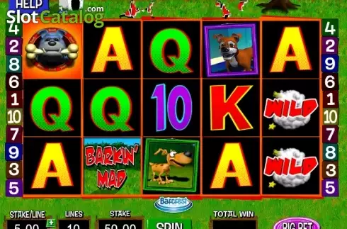 Οθόνη 1. Barkin' Mad Κουλοχέρης 