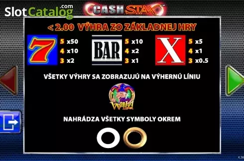 Οθόνη7. Cash Stax Κουλοχέρης