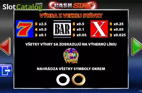 Οθόνη9. Cash Stax Κουλοχέρης