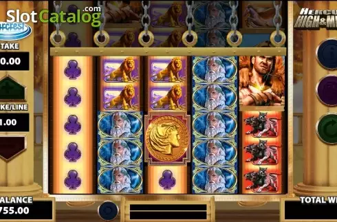 Οθόνη 3. Hercules High & Mighty Κουλοχέρης
