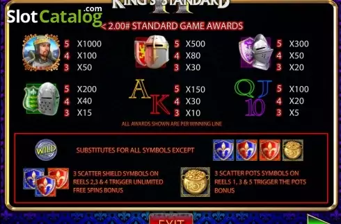 Οθόνη2. King's Standard II Κουλοχέρης 